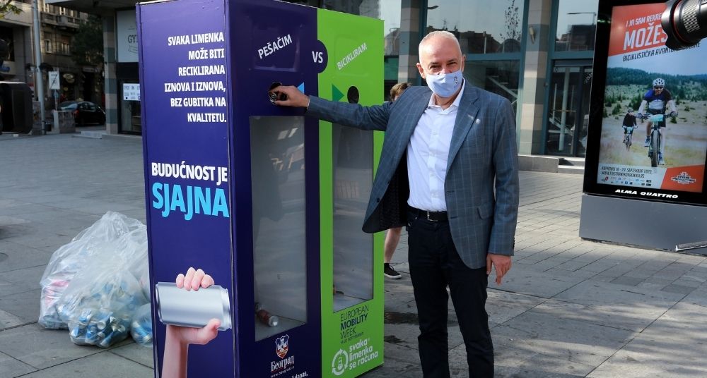 Gradonačelnik pokrenuo kampanju „Pešači i recikliraj” 2