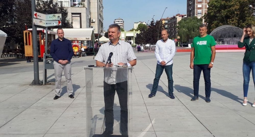 Burne reakcije nakon pridruženja "Zapadne Srbije” SNS u Šapcu 1