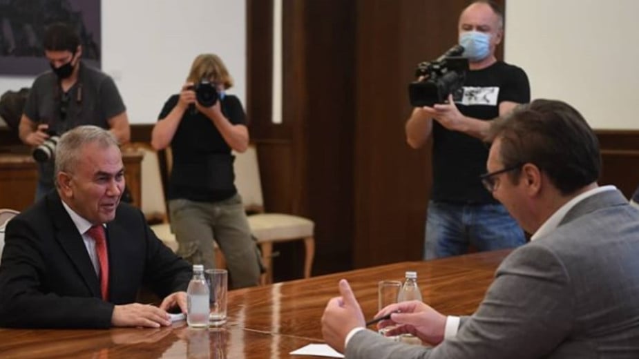 Vučić sa palestinskim ambasadorom o Kosovu 1
