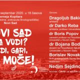 Tribina "Novi Sad na vodi? Vidi, Gari, ne može!" 14. septembra u Novom Sadu 15