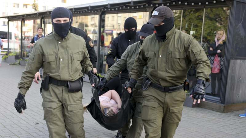 Desetine hiljada Belorusa na novom protestu u Minsku 1