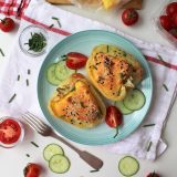 Recept nedelje: Pita od griza u paprikama 5