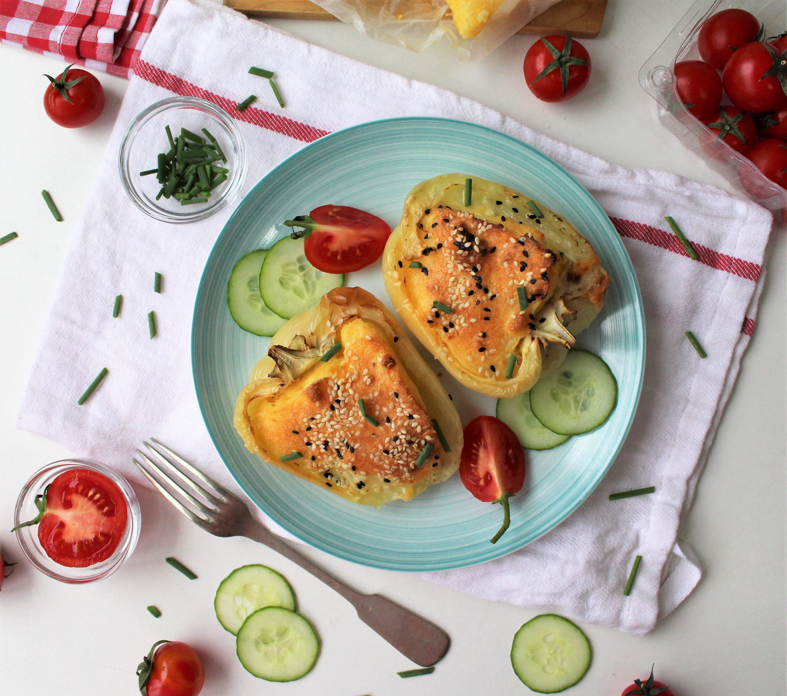 Recept nedelje: Pita od griza u paprikama 1