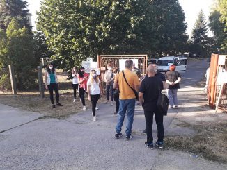 Radnici organizovali štrajk upozorenja zbog oca Dijane Hrkalović (FOTO) 2