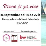Salon ženskih vina u petak 18. septembra 15