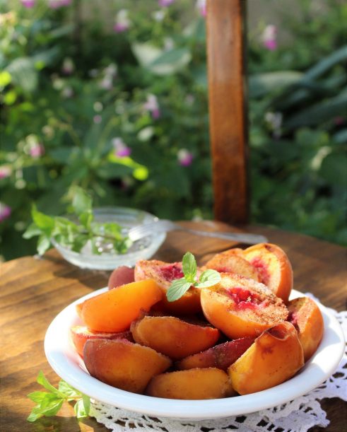 Recept nedelje: Zapečene breskve 6