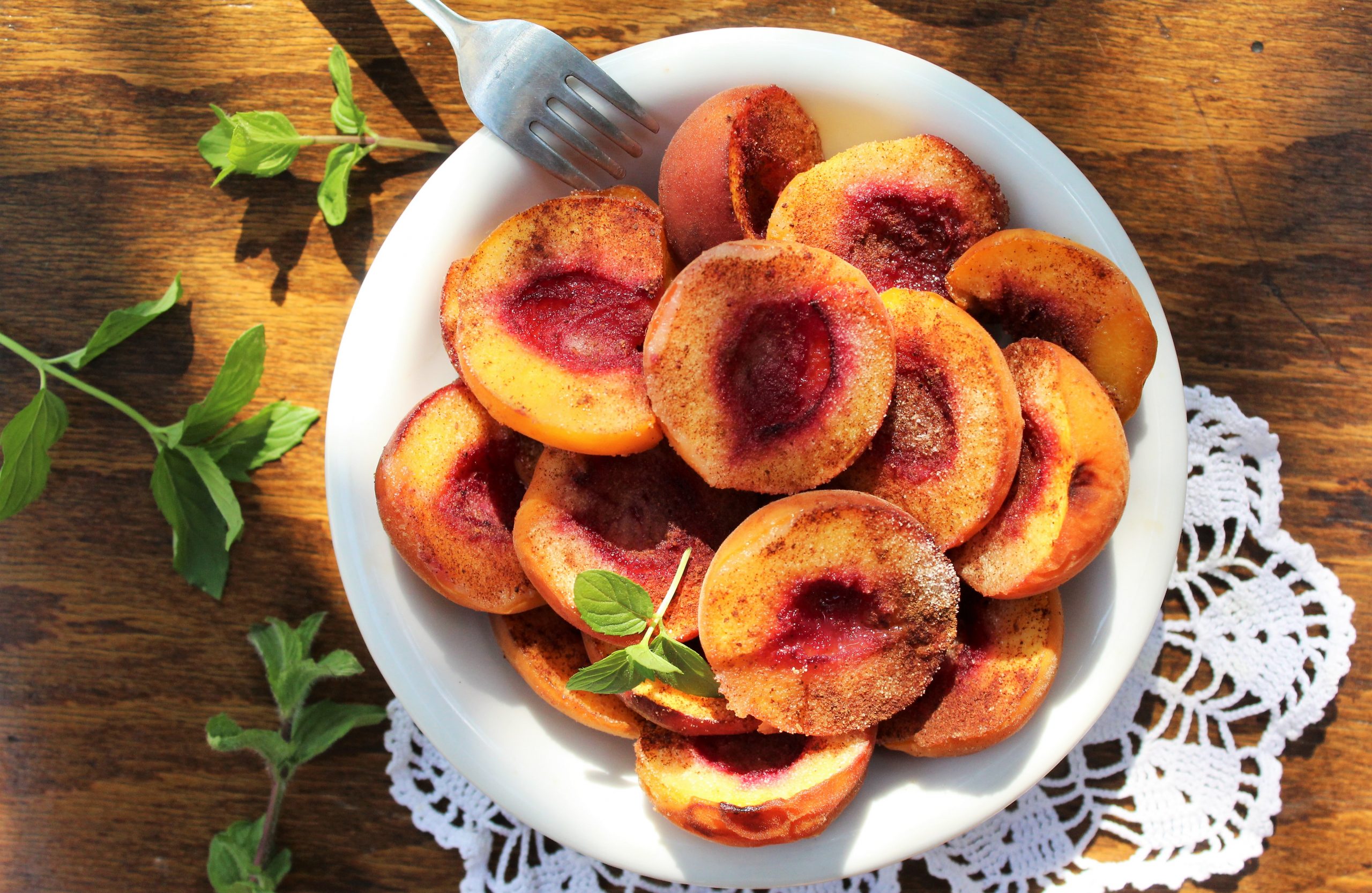 Recept nedelje: Zapečene breskve 2