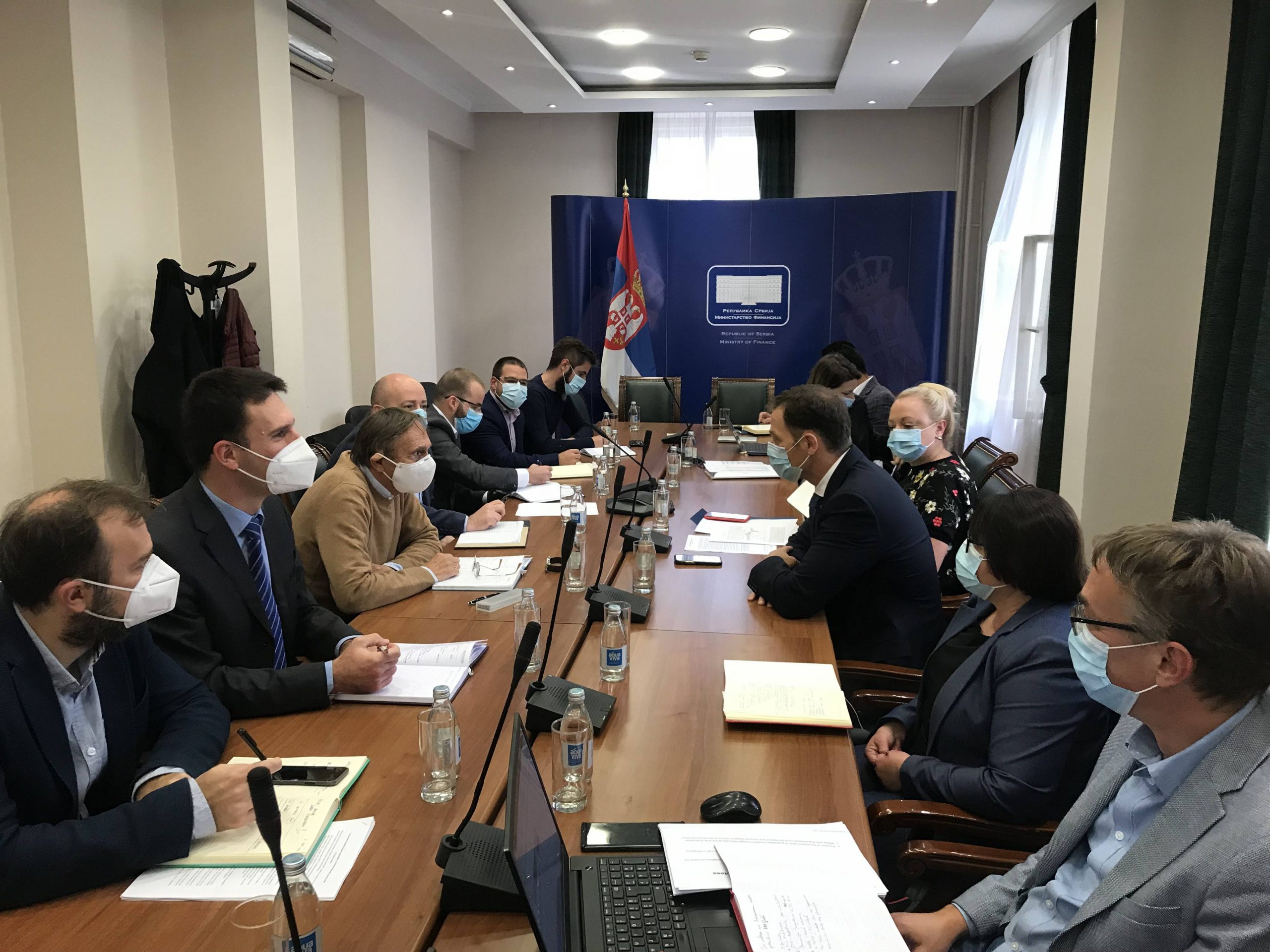 Ministar finansija Srbije s Fiskalnim savetom o državnom budžetu za 2021. godinu 1