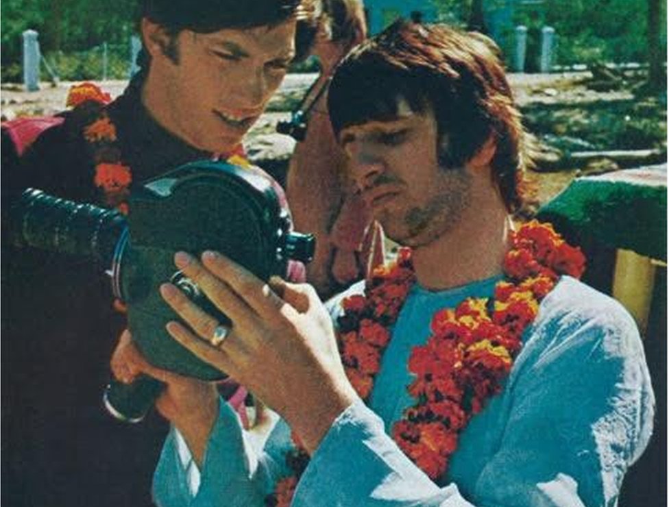 Ringo Starr gave Saltzman some movie film to shoot some footage