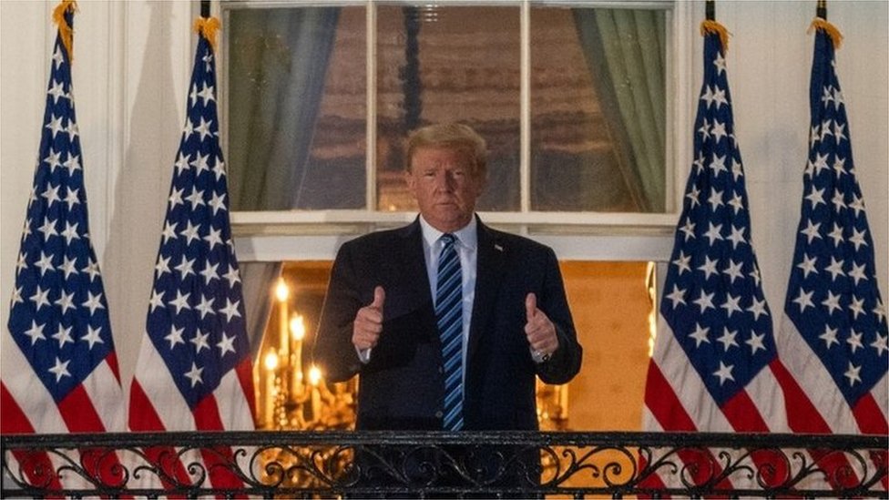 Korona virus: Kovid-19 se širi među Trampovim saradnicima, Bajden o odlaganju TV debate 1 Trump after return to White House