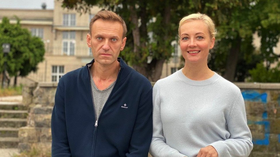 Aleksej Navaljni i supruga