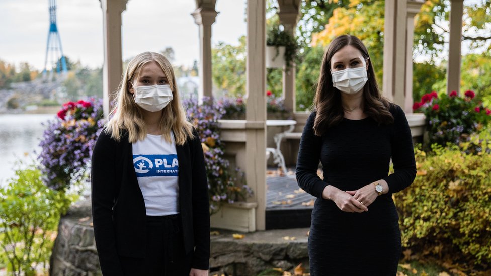 Politika na finski način: Kada tinejdžerka postane premijerka na jedan dan 1 Ava Murto i finska premijerka Sana Marin