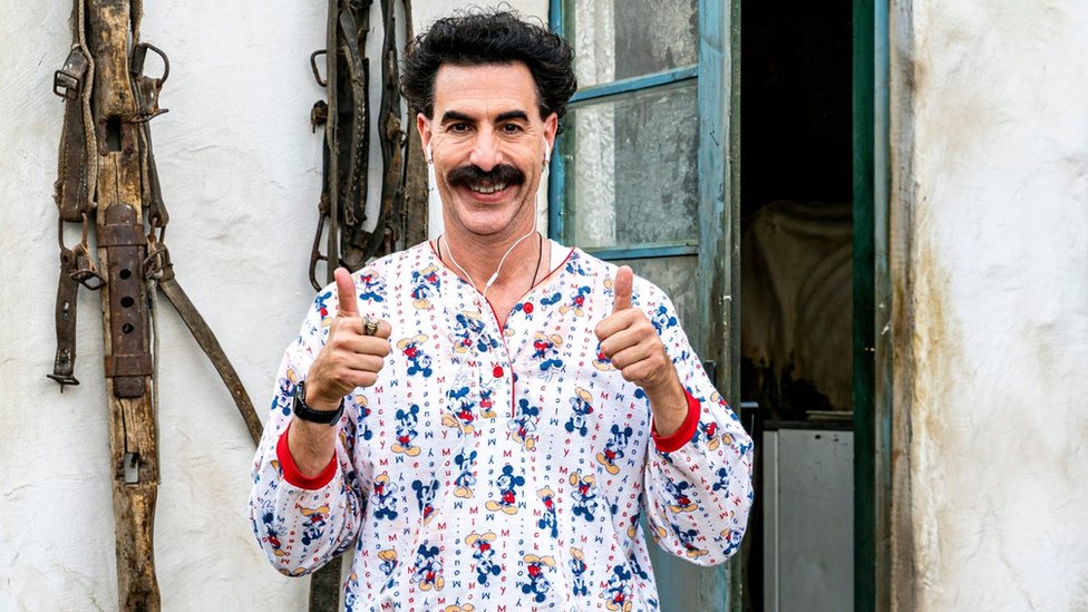 Sacha Baron Cohen as Borat