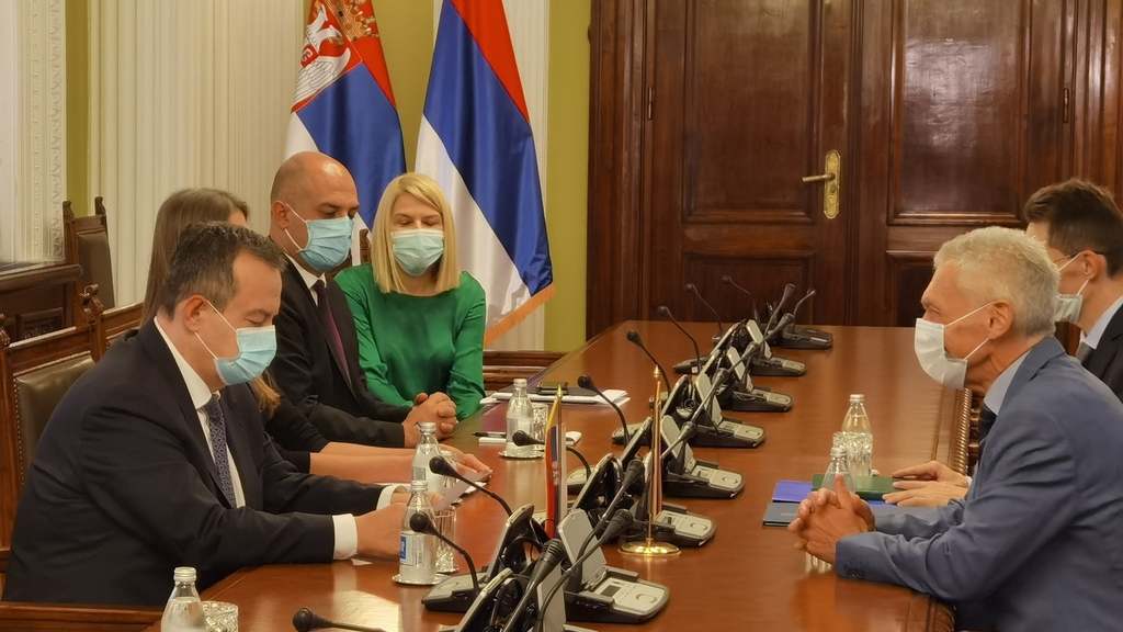 Ruski ambasador posetio Dačića na novoj funkciji 1
