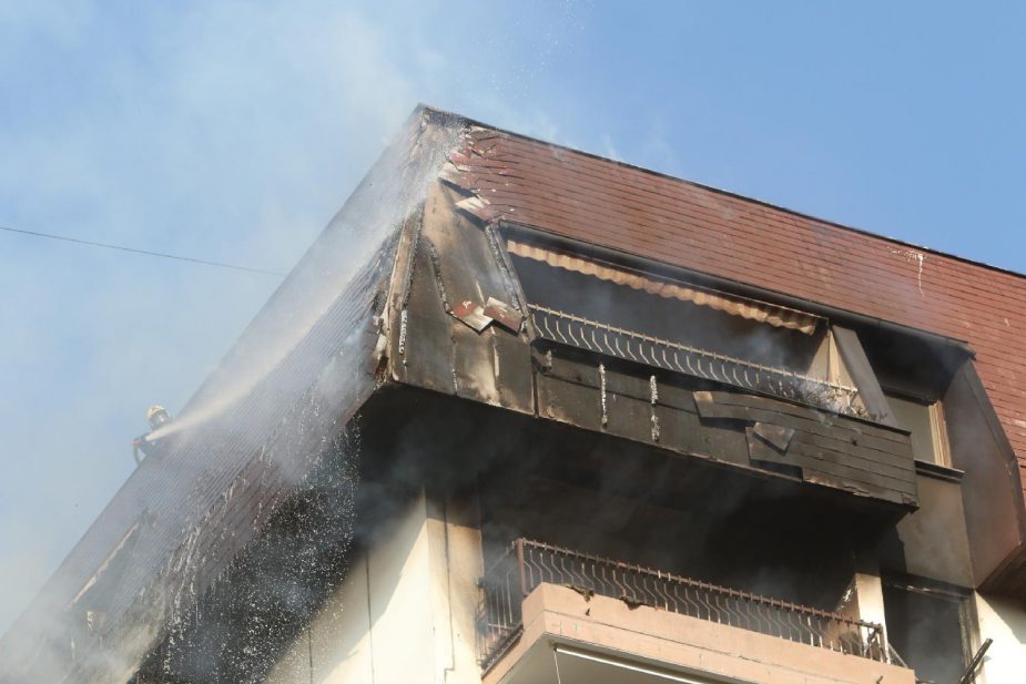 MUP: Lokalizovan požar u zgradi na Dorćolu 1