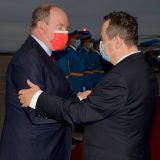 Dačić ispratio kneza Alberta Drugog od Monaka 2