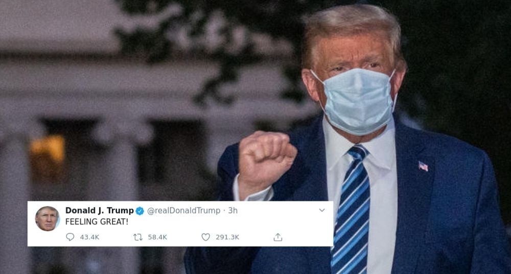 Trampov lekar: Predsednik nema simptome korona virusa 1