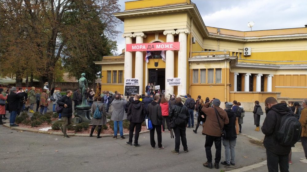U Beogradu održan skup podrške autorima stripova pocepanih na izložbi 1