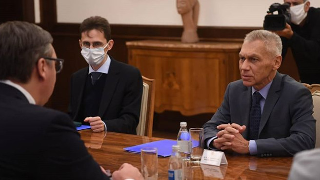 Vučić s ambasadorom Rusije o odnosima, saradnji i regionalnim pitanjima 1