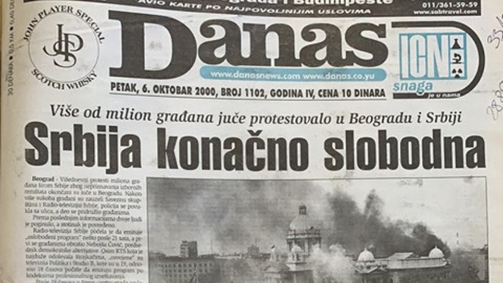 Dvadeset godina ranije: "Srbija stala da Milošević ode" 1