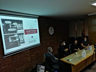 Izložba ilustracija autora Igora Lečića (Milana Doga), pod nazivom „Veliko čekanje – za one koji vole da im se nacrta” Otvorena izložba ilustracija Milana Doga „Veliko čekanje - za one koji vole da im se nacrta” 4