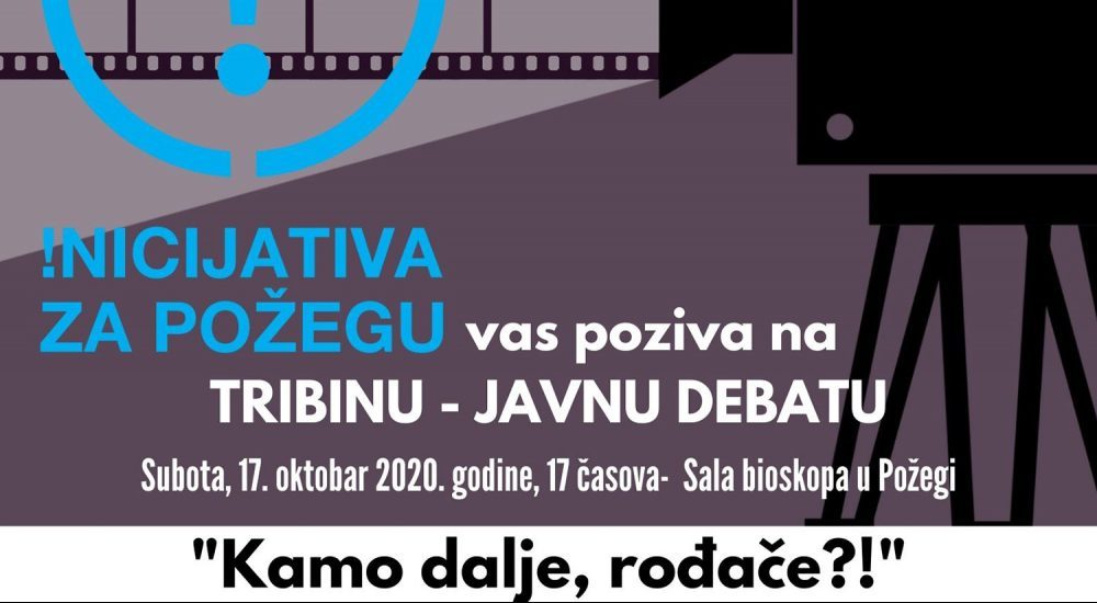 Tribina opozicije „Kamo dalje, rođače?“ 17. oktobra u Požegi  1