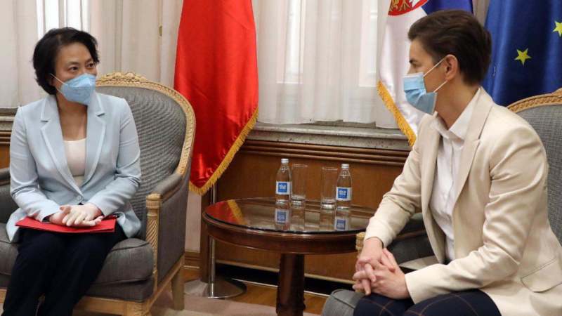 Kineska ambasadorka čestitala Ani Brnabić sastav nove vlade 1