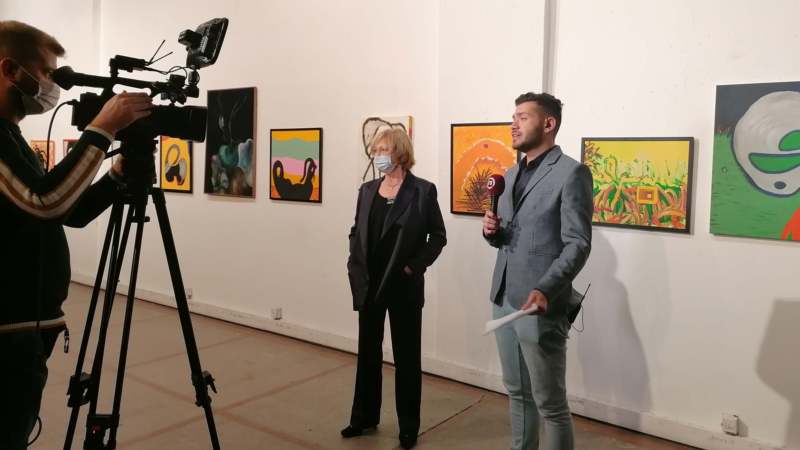 Izložba Bisere Veletanlić: Slike kao pesme 1