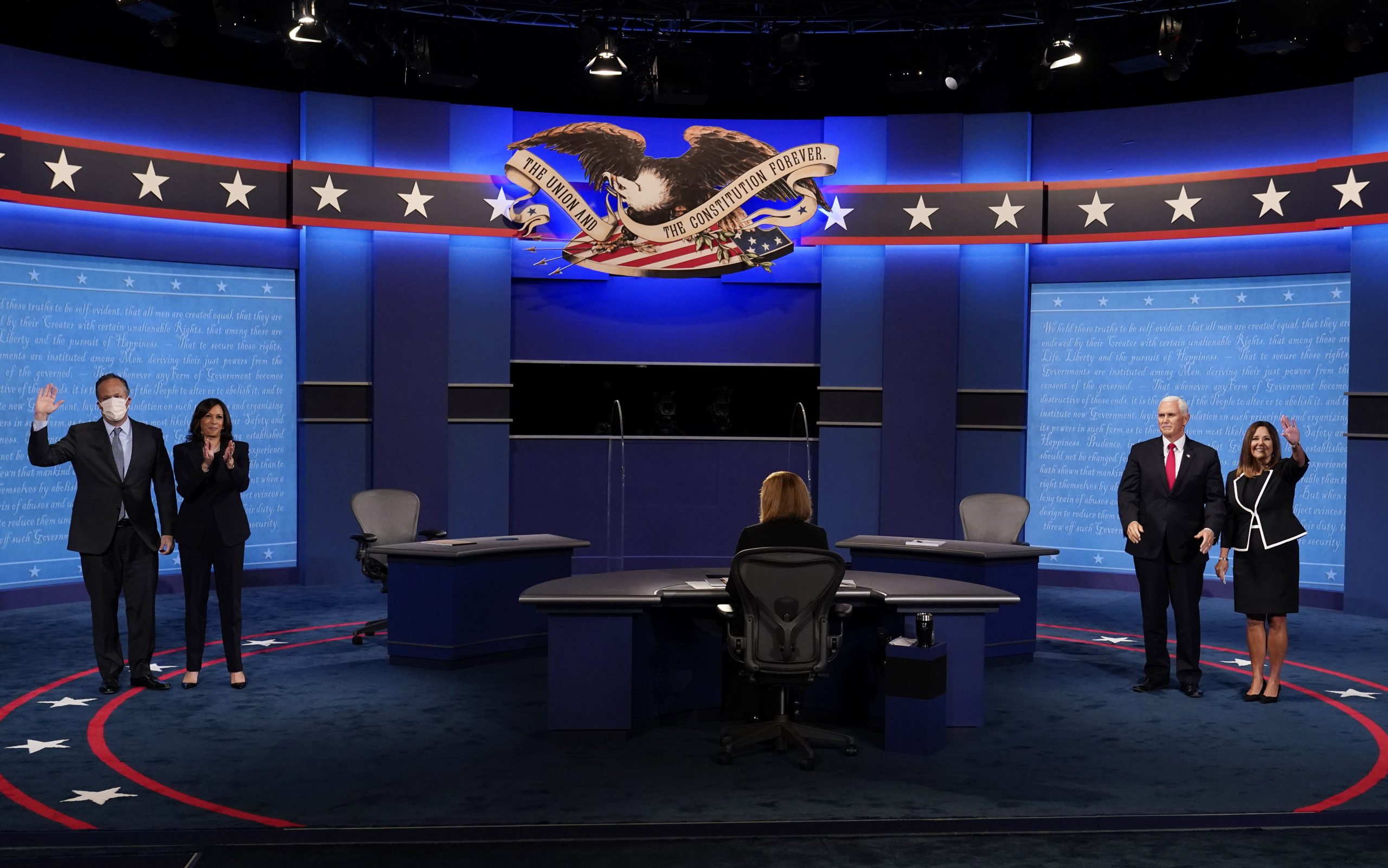 Civilizovana debata Majka Pensa i Kamale Haris, pandemija korona virusa dominantna tema 1