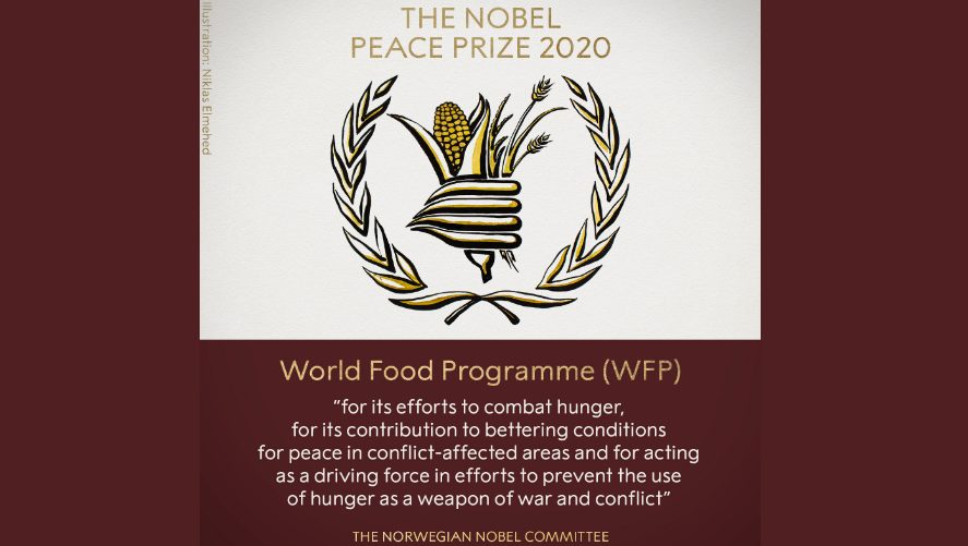 Svetski program za hranu dobitnik ovogodišnje Nobelove nagrade za mir 1