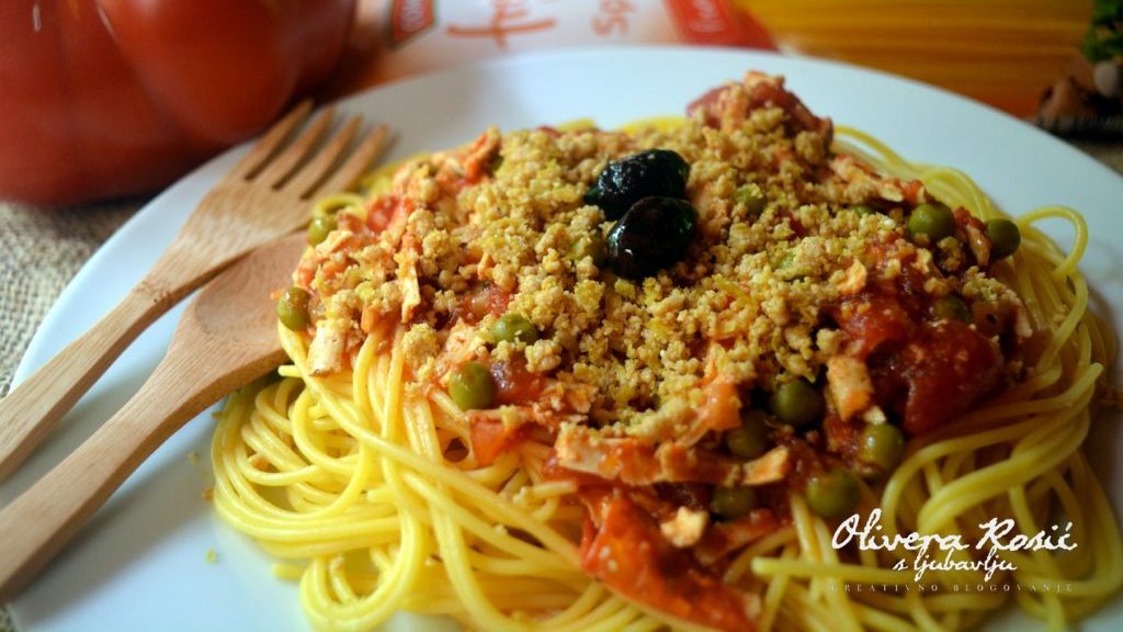 Vege recept: Gurmanske bezglutenske špagete 1