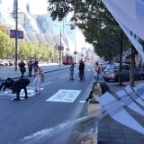 Jednočasovna blokada Nemanjine, studenti traže niže školarine (VIDEO) 14