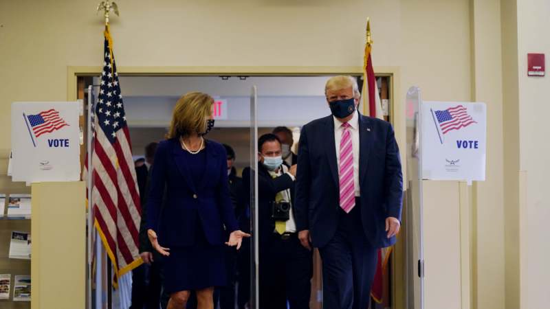 Tramp glasao unapred na predsedničkim izborima 1