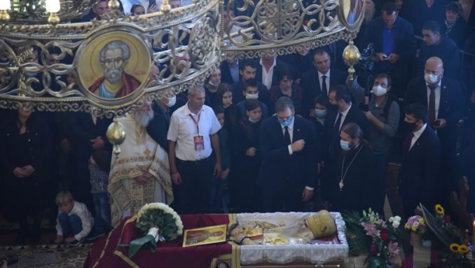 Popov: There was an agreement between the church and the new authorities that Vučić should not speak at the funeral 1