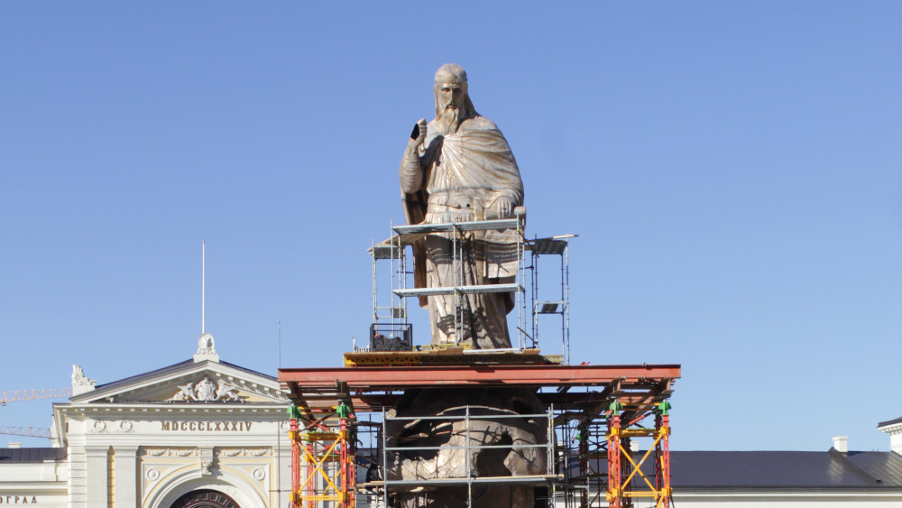Završen spomenik Stefanu Nemanji, otkrivanje krajem januara 1