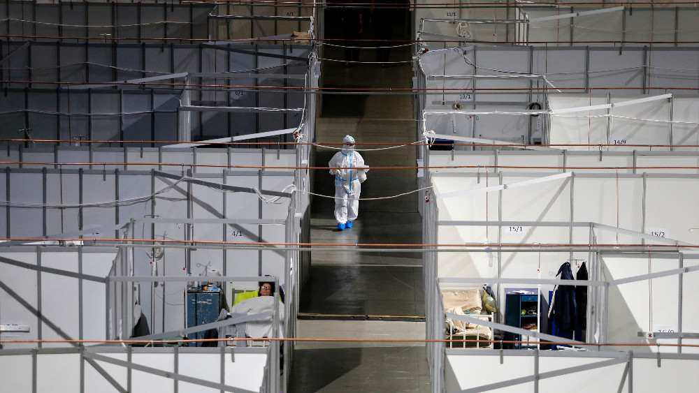 Šta je razlog slabije popunjenosti bolnica u odnosu na jul? 1