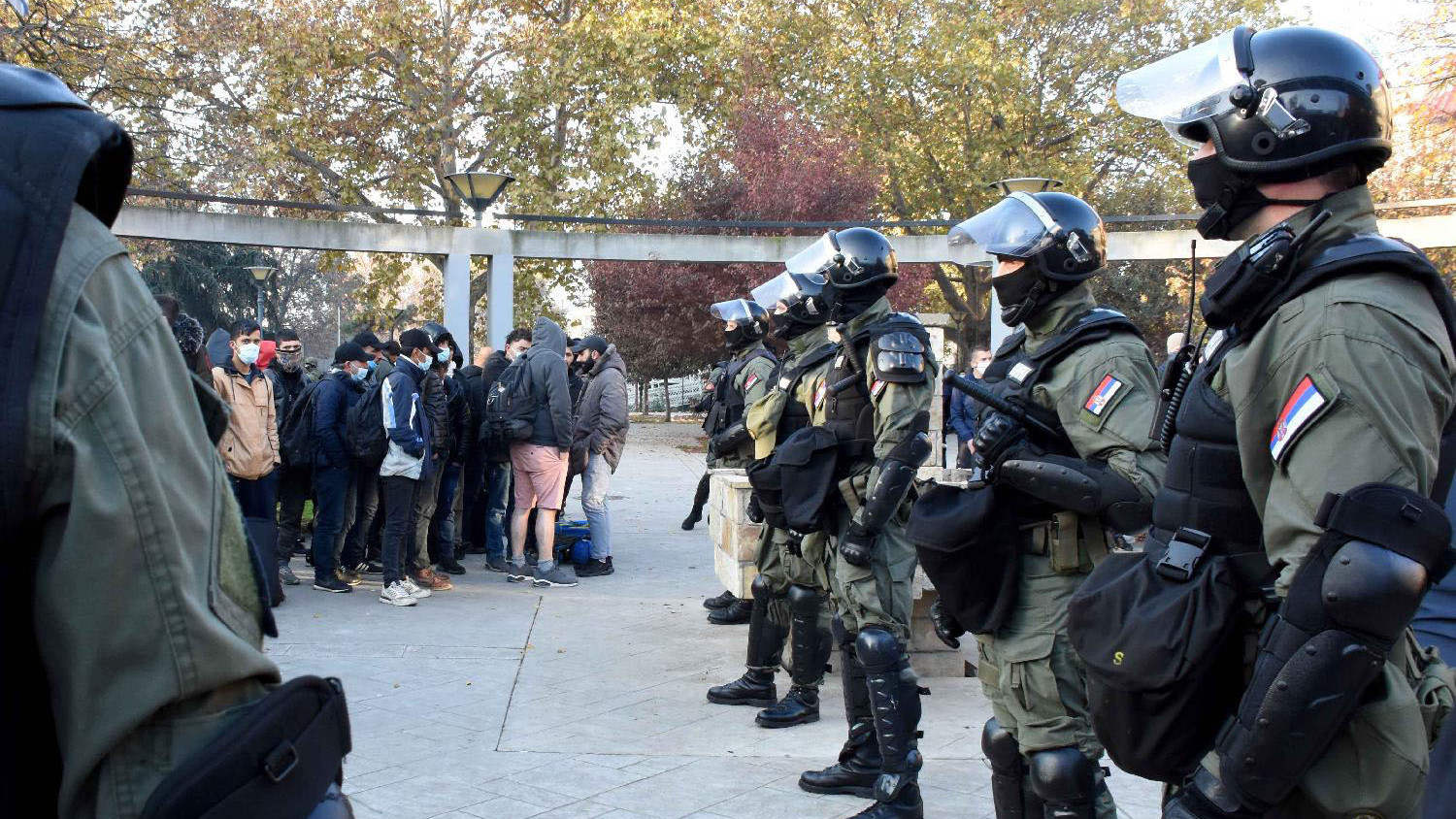 Vulin predvodio akciju "velikog spremanja" migranata 1