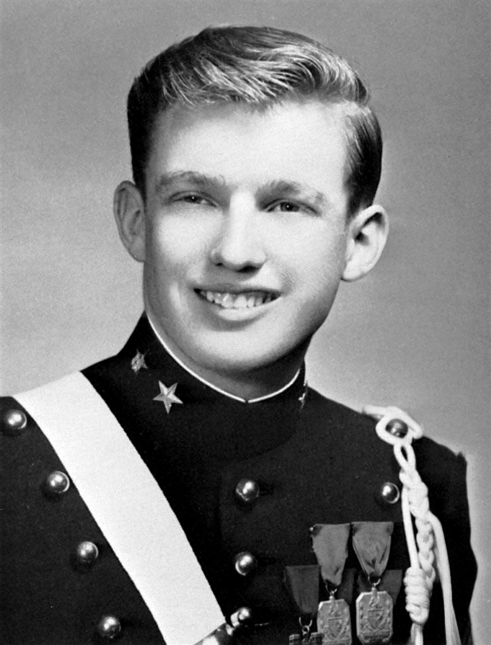Donald Tramp kao osamnaestogodišnjak