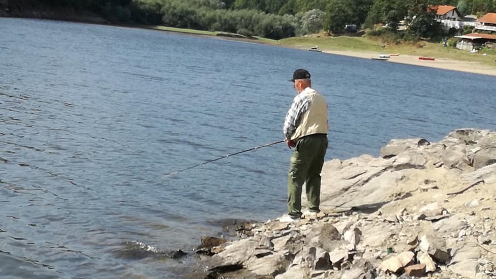 Vladimir Sivački i dalje uživa u pecanju