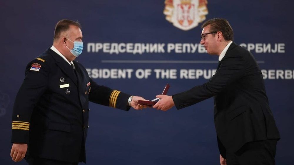 Vučić uručio medalje pripadnicima Ministarstva odbrane i Vojske Srbije 1