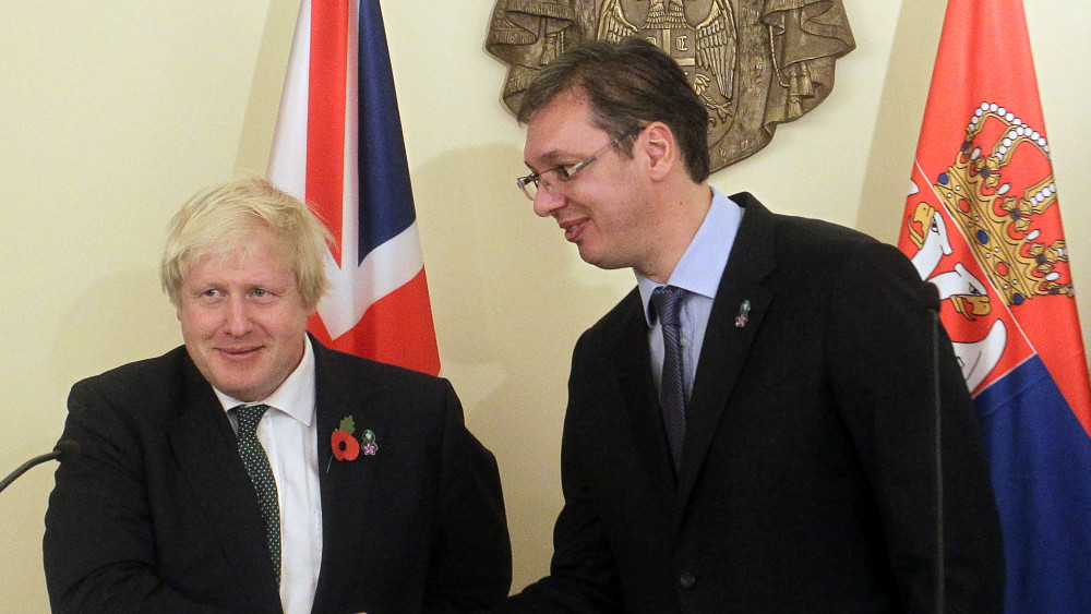 Boris Džonson čestitao Vučiću pobedu na izborima 1