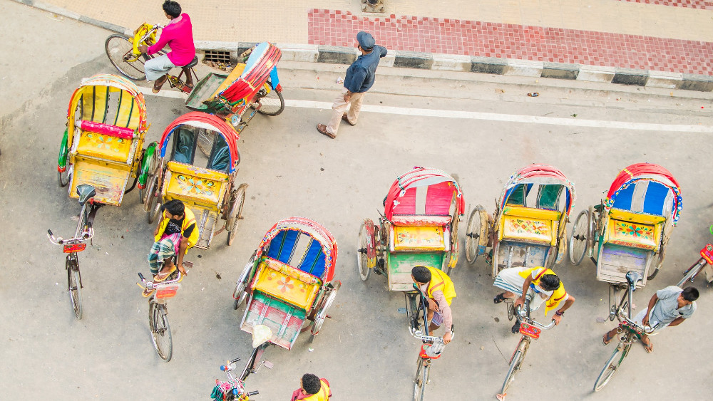 Indija: Indijska rikša i mladi ja 1