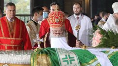 sahrana patrijarha Patrijarh Irinej sahranjen u hramu Svetog Save (FOTO) 22