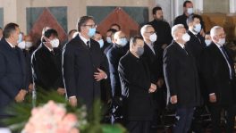 sahrana patrijarha Patrijarh Irinej sahranjen u hramu Svetog Save (FOTO) 12