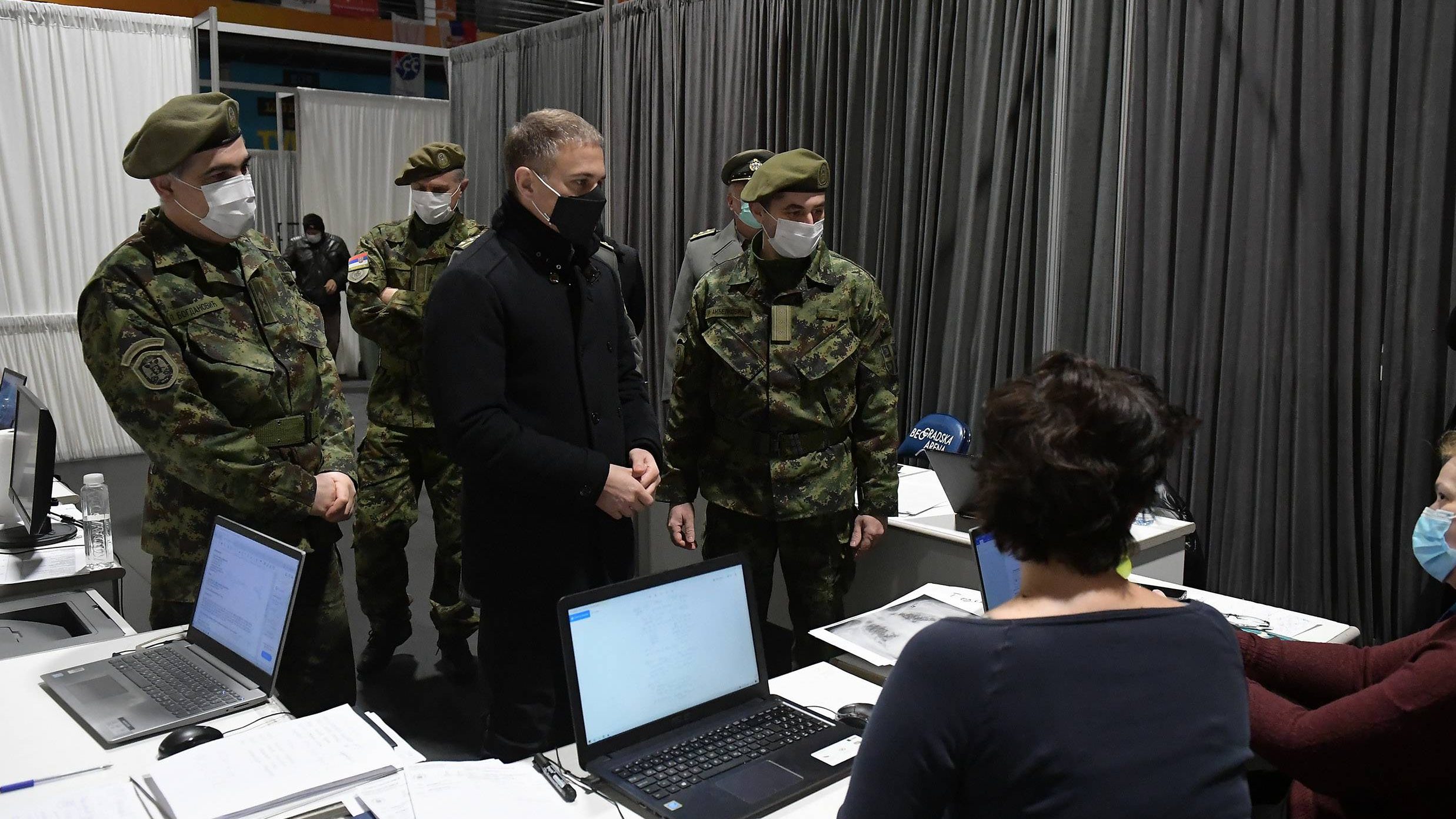 Stefanović obišao Štark arenu: Drago mi je da su lekari optimisti 1