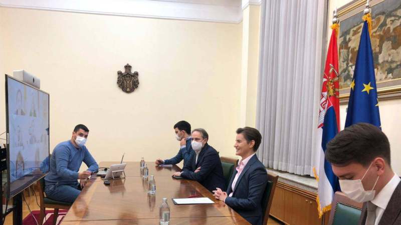 Treći sastanak Brnabić sa guvernerom Japanske banke 1