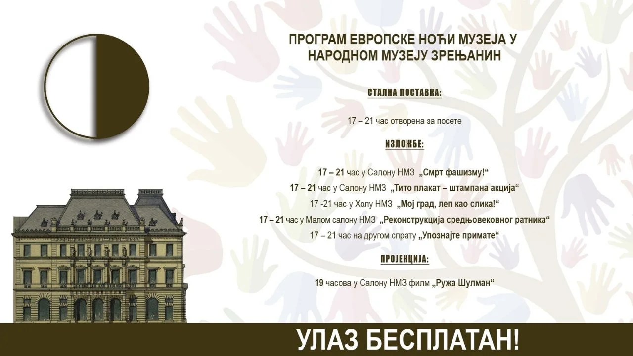 Evropska noć muzeja u Narodnom muzeju Zrenjanina 1