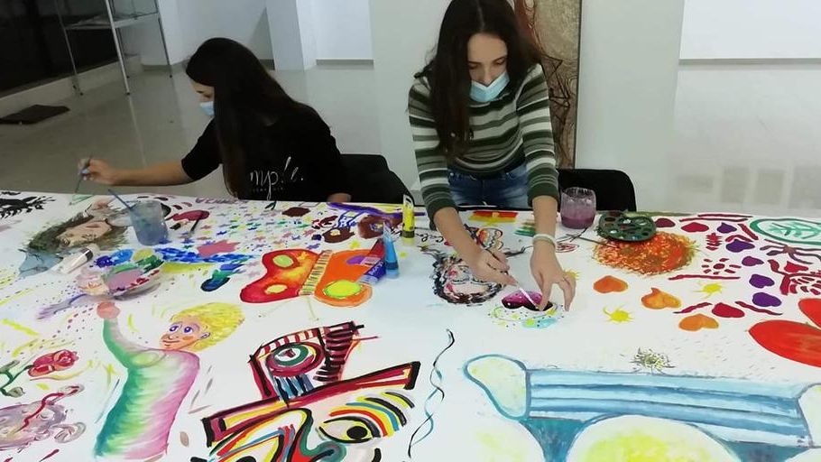 Likovna radionica "Izrazimo različitosti-predstavimo sebe" 1