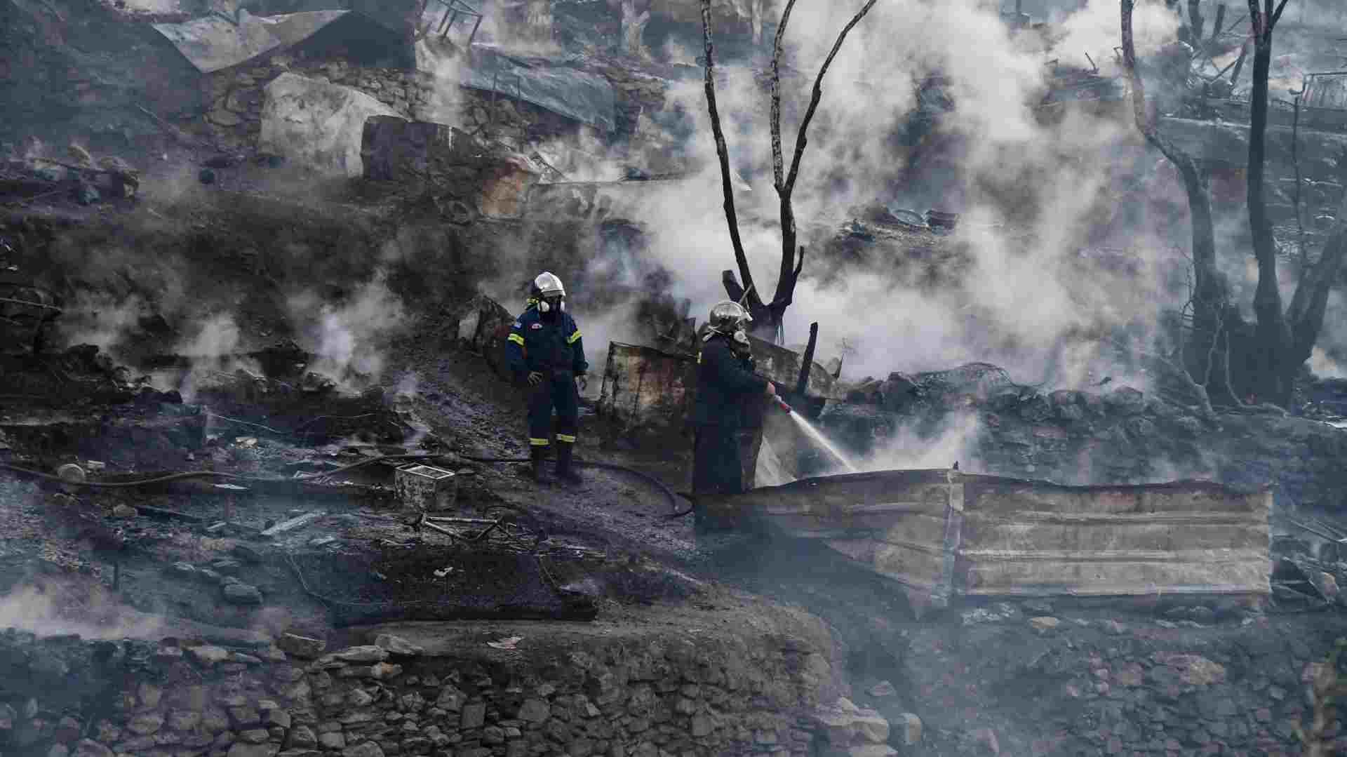 Požar u migrantskom kampu Lipa kod Bihaća 1