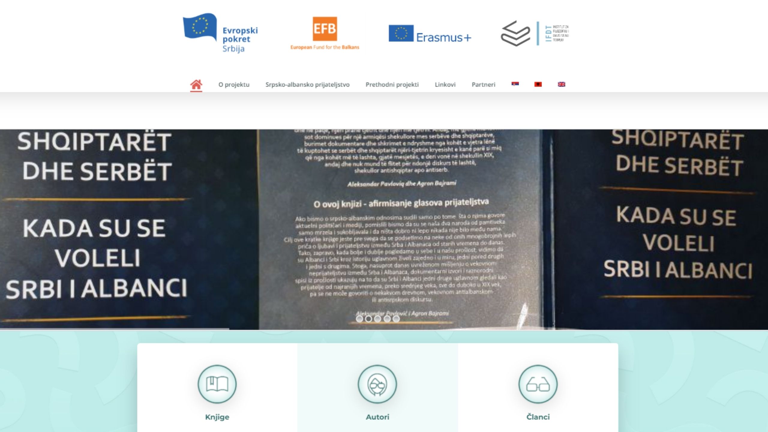 Evropski pokret u Srbiji predstavio sajt o srpsko-albanskom prijateljstvu 1